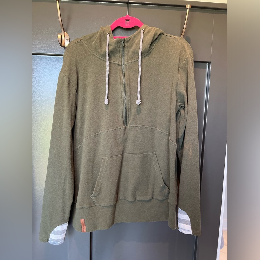 & Quarterzip Hoodie
